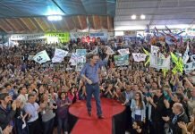 Bordet en Villaguay pidió “ganar las calles” y “levantar las banderas que dejó Néstor”