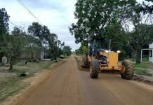 Siguen los trabajos de recuperación de la trama vial