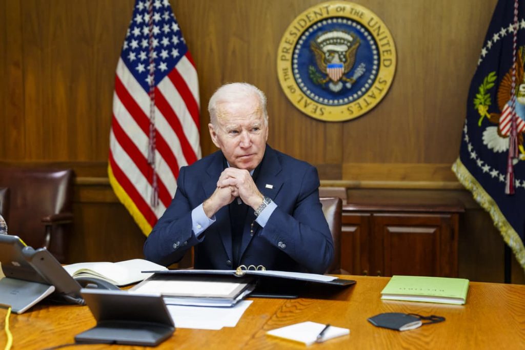 Biden celebra una reunión del Consejo de Seguridad Nacional para discutir la crisis de Ucrania