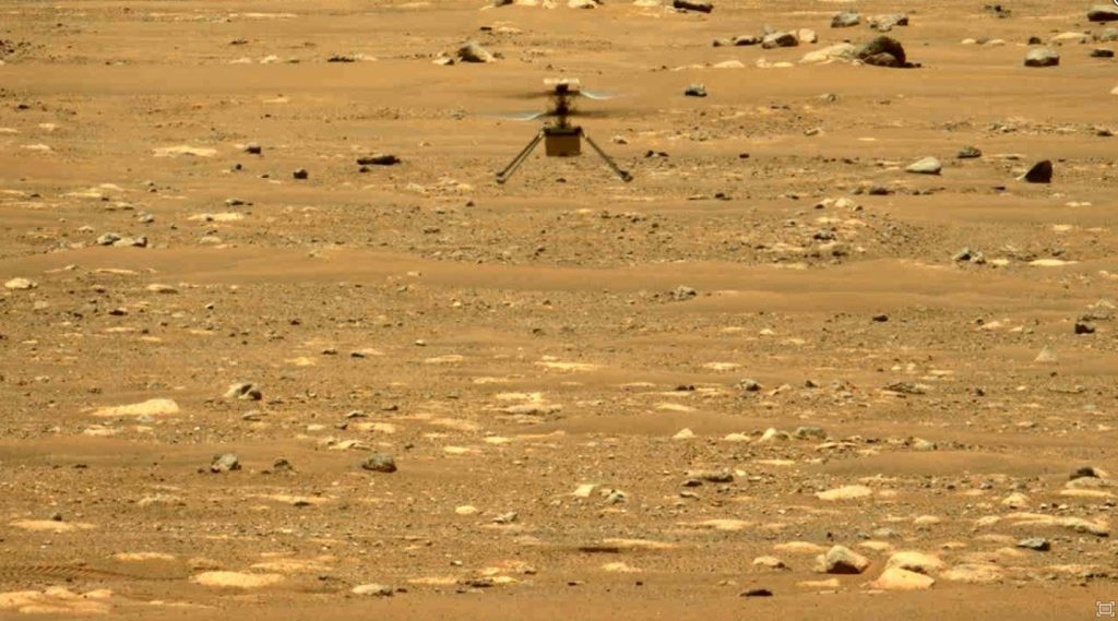 El Mars Helicopter de la NASA seguirá volando sobre el Planeta Rojo