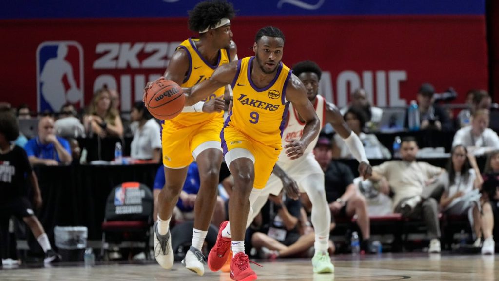 Estadísticas de la NBA Summer League entre Lakers y Rockets