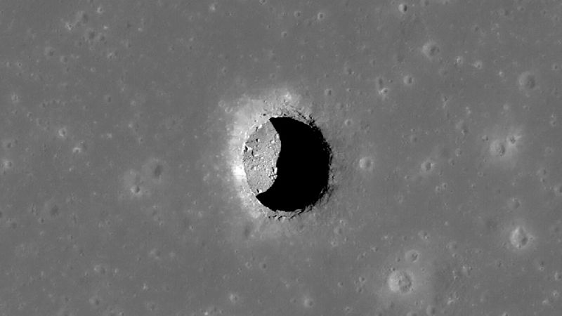 La primera cueva lunar confirmada puede proporcionar refugio a futuros astronautas